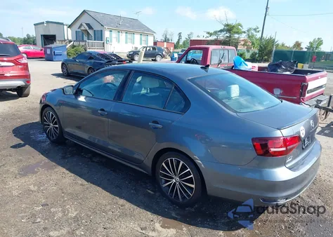 2017 Volkswagen Jetta 1.8T Sport z USA, uszkodzony, nr VIN 3VWD17AJ6HM284934